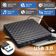 Unita dvd Esterna Masterizzatore 2 in1 USB3.0 Esterno Per PC Computer