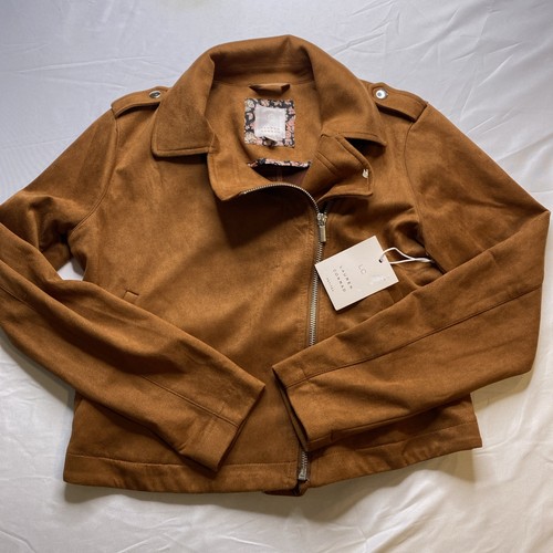 Giacca ecopelle marrone - , di