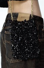 ZARA BORSA A SECCHIELLO CON