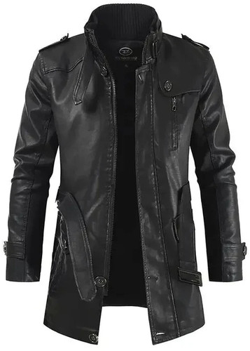 Giacca cappotto pelle m - in,