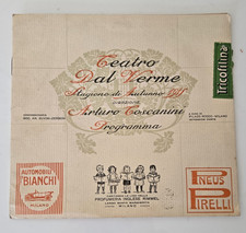 Programma Teatro Dal Verme