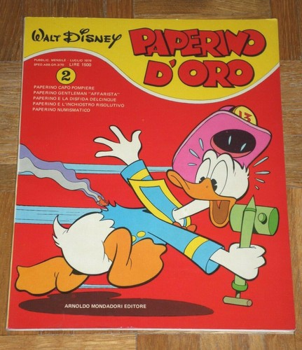 Paperino oro 2 luglio - -,