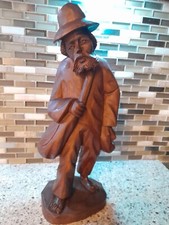 Statua vintage in legno