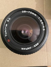 Obiettivo Tokina SD 28-70 Macro 1:3,5-4,5 con attacco Canon FD