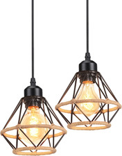 2 Pezzi Lampadario a