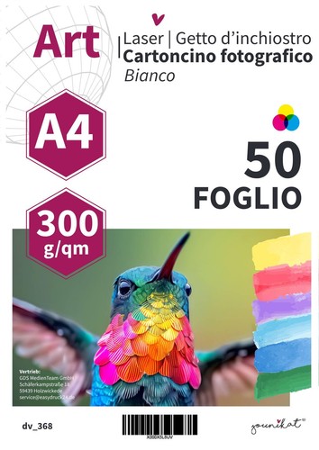 Set cartoncini bianchi - 50,