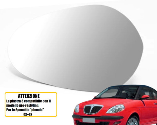 Piastra specchio specchietto - piastra,