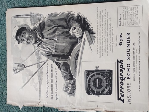 Sk197 ephemera 1961 advert - sk197,