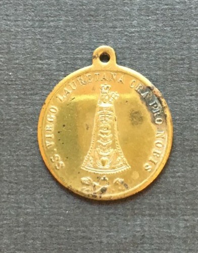 Antica medaglia religiosa - antica,