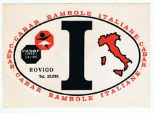 ADESIVO CABAR BAMBOLE ITALIANE