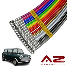 tubi freno in treccia auto aereonautica su misura mini cooper innocenti rover