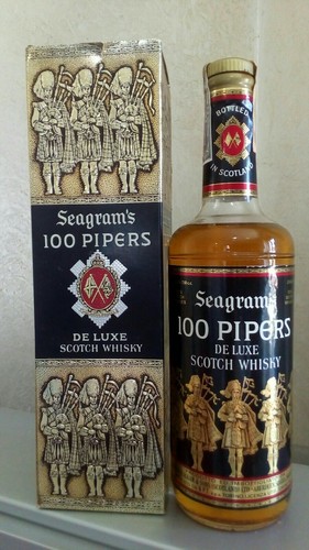 100 pipers scotch whisky - 100,