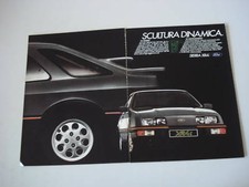advertising Pubblicità 1983 FORD SIERRA XR4 i