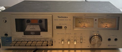 Technics stereo cassette deck - technics,