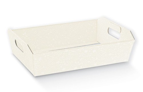 Harmony bianco cesto vassoio - harmony,