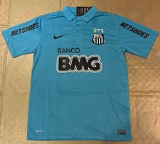 Maglia Calcio Santos Away 11 Neymar Jr  Vintage retro 2012-2013.