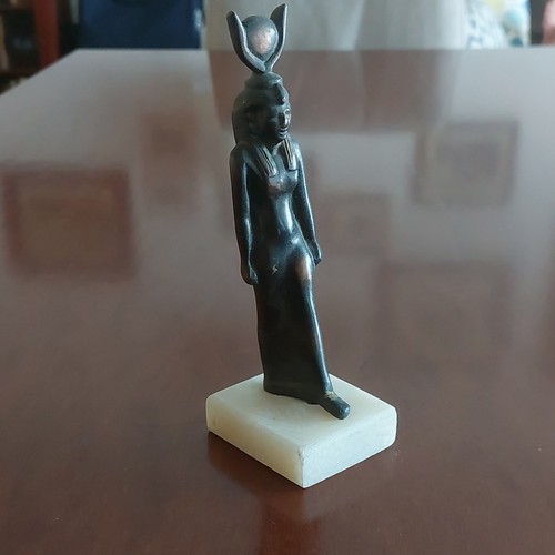 Statuetta iside metallo - di,