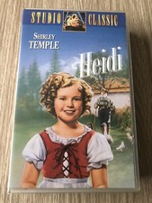CASSETTE VIDÉO VHS FILM HEIDI SHIRLEY TEMPLE RARE
