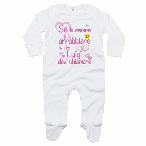 Tutina neonata personalizzata