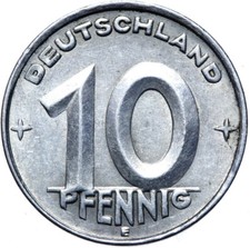 Germania ddr moneta 10 - germania,