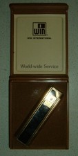 VINTAGE ACCENDINO WIN INTERNATIONAL CON SCATOLA, GARANZIA E LIBRETTO ISTRUZIONI