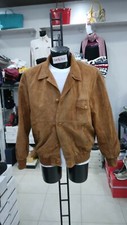 GIUBBOTTO Renna/ Pelle Uomo Man Marroncino  VINTAGE tg M  MON1433LZ