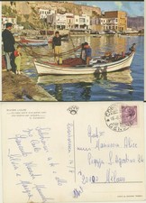 COGOLETO -GENOVA-PESCATORI CARTOLINA