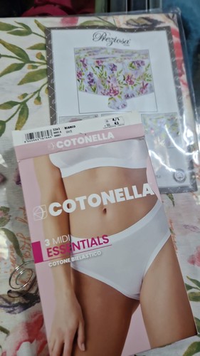 Slip cotonella midi 3363 donna - slip,