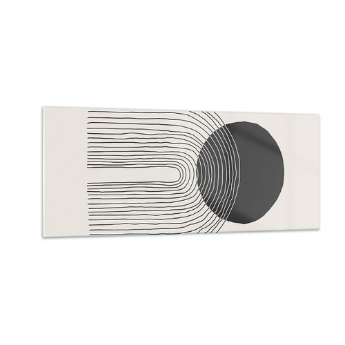 Quadro vetro 100x40cm boho - vetro,