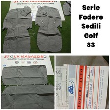 Serie fodere sedili - vw, golf