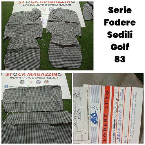 Serie fodere sedili golf - fodere,