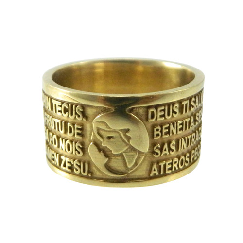 Anello ave maria sardo in - anello,