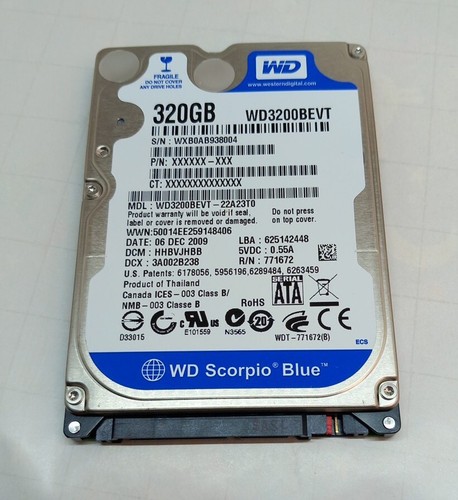 Western digital scorpio - western, blue
