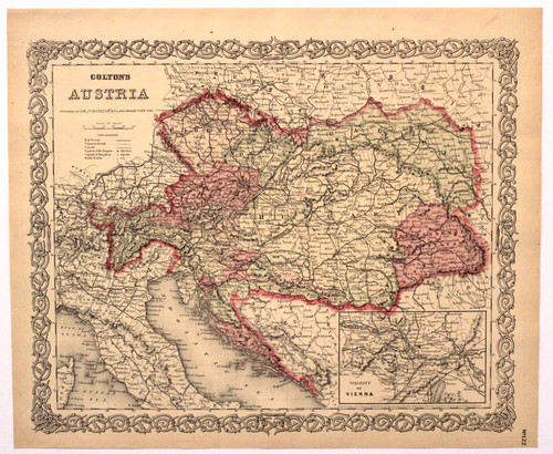 1857 mappa colton austria h - 1857,