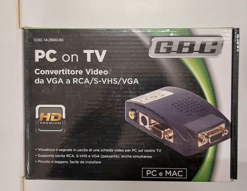 Convertitore video - pc, on