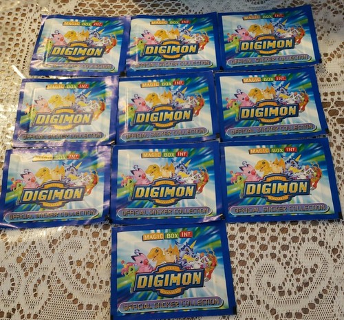 Digimon stickers booster - x,