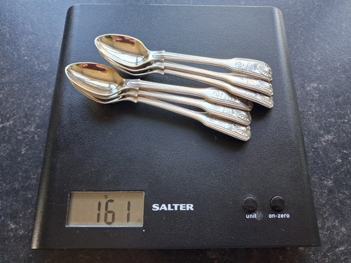 Set cucchiaini in argento - cucchiaini,