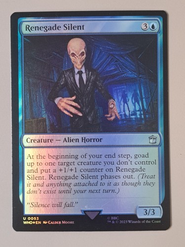 Renegade silent foil mtg - foil,