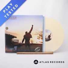 Queen Made In Heaven Ivory Limited Edition Poster LP Album Vinyl Record - NM/EX