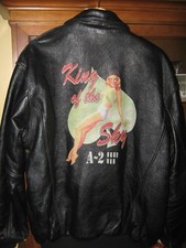 Giacca di pelle Top Gun NYC -