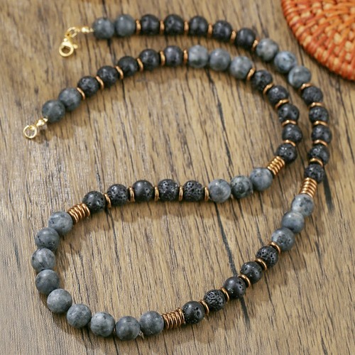 Collana charming con pietre - collana,