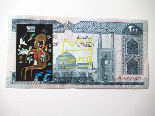 Basquiat banconota 1x - j.m.,