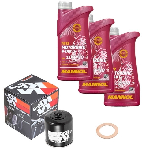 ölfilter set mannol - mannol, 10w40