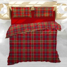 Parure copripiumino Tartan in