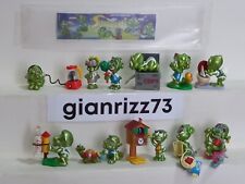  Sorpresine Kinder Ferrero Serie Completa Stralunati + Cartina. 