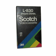 Videocassetta Scotch BETA Betamax L-830 3M 3 ore 35 minuti