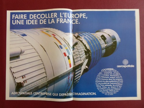 1989 pub aerospatiale fusee - 11/1989,