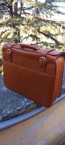 Valigia pelle raffinata ed - pelle,