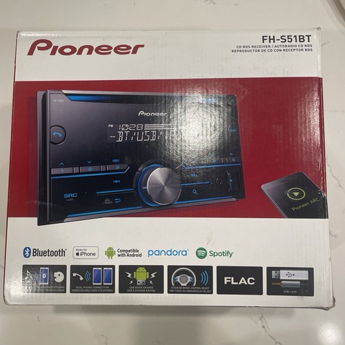 Pioneer s51bt ricevitore cd - fh-s51bt,