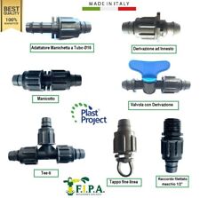 Raccordi per Manichetta Piattina - Tape a goccia Ø17